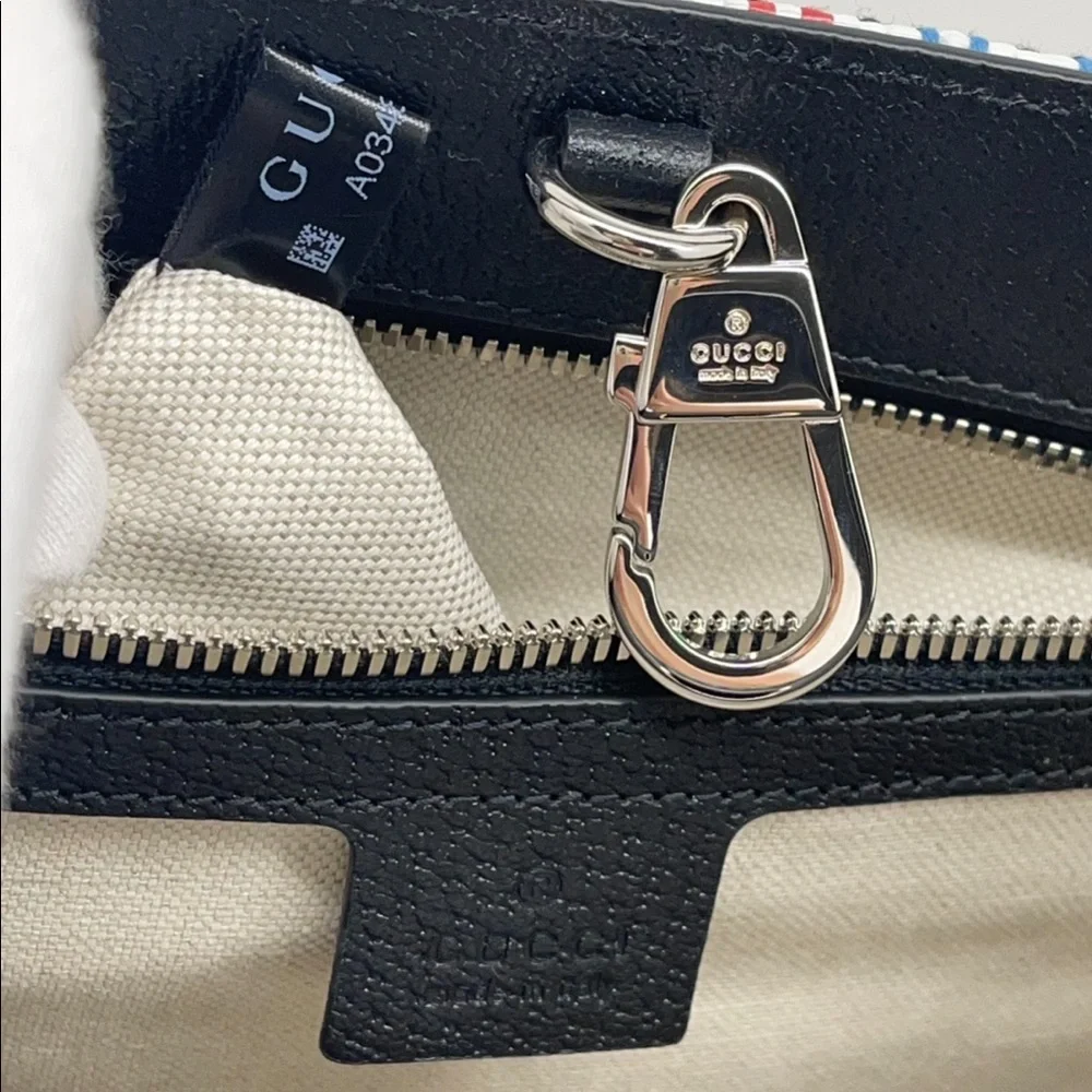 Gucci “ICCUG” Reverse Embroidered Logo Tote Bag